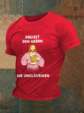 Kurzarm-Hemd für Herren Christi Himmelfahrt